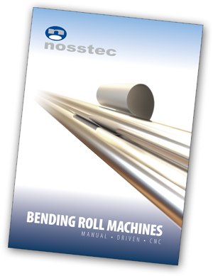 Bending roll machines, english brochure